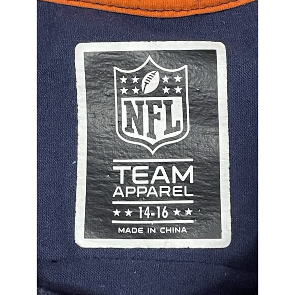 NFL Team Apparel Denver Broncos Kids T-Shirt Youth Size 14-16 -Football Sports - Picture 5 of 7